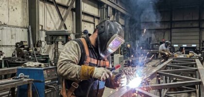 Soudage industriel au Québec – fabrication métallique sur mesure